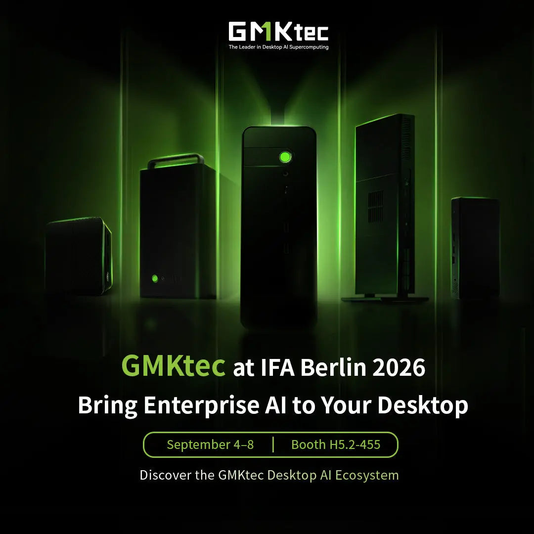 GMKtec、IFA 2026でローカルAIコンピューティングをデスクトップへ