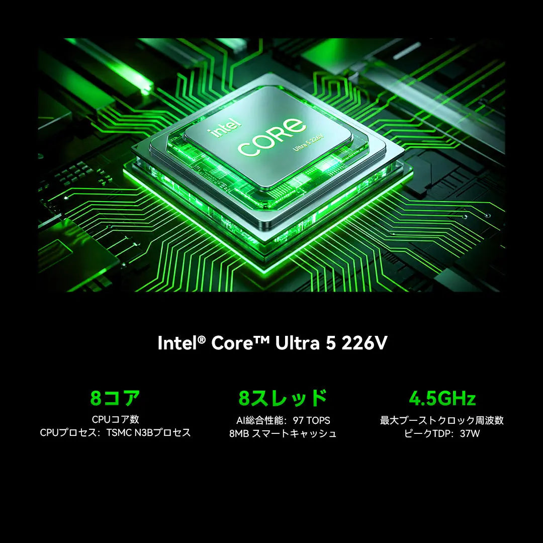 GMKtec NucBox K17 Intel®  Core™ Ultra 5 226V ミニPC GMKtec