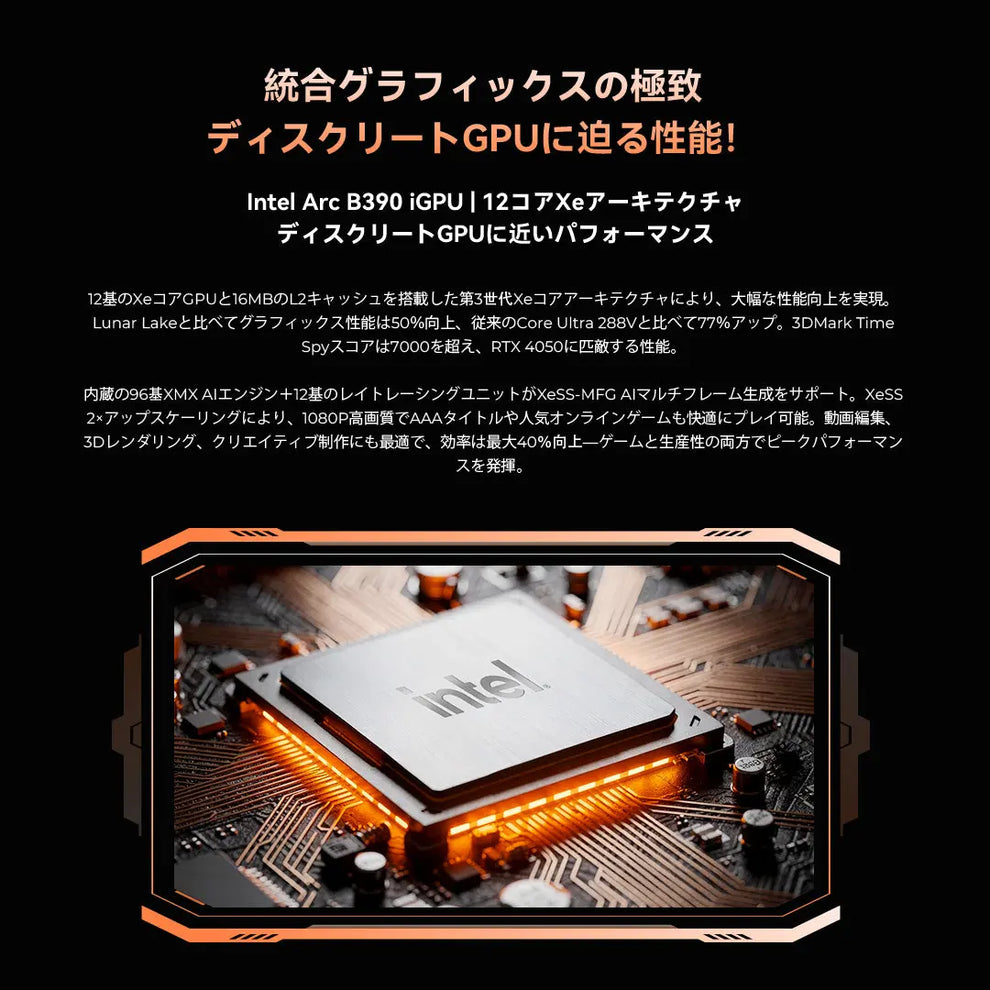 T2 Core Line Card GMKtec EVO-T2 Intel Core Ultra X7 358H / X9 388H AI ミニPC – GMKtec JP