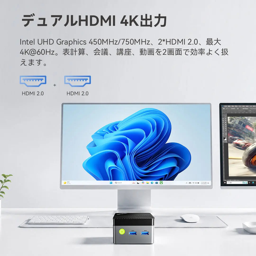 GMKtec G5S NucBox Intel N5095 ミニPC