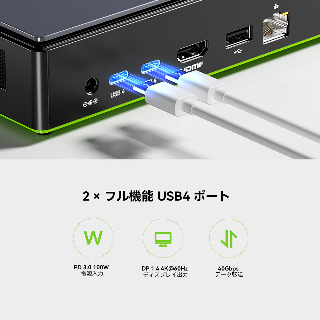 GMKtec K13 Intel® Core™ Ultra 7 256V ミニPC