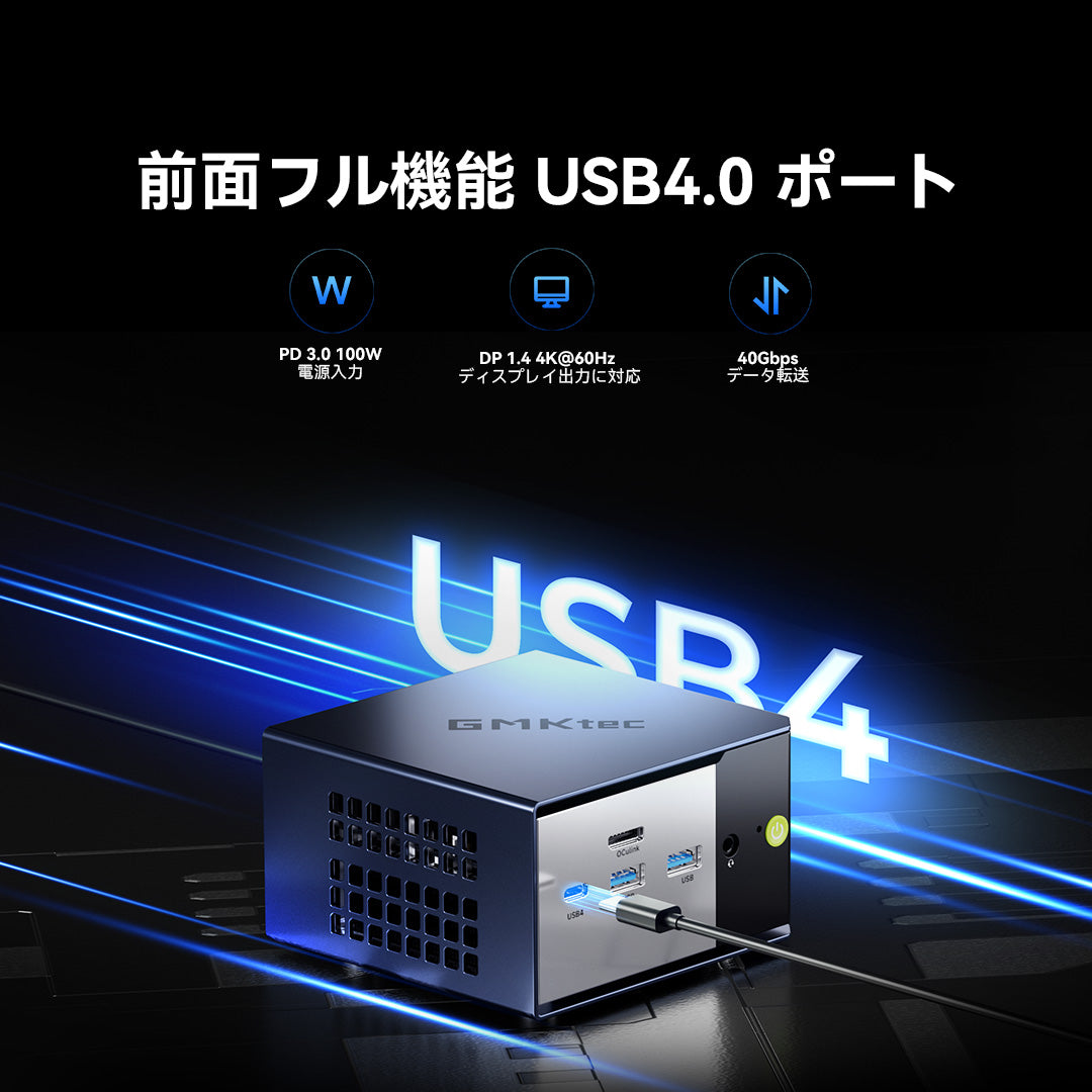 GMKtec K16 AMD Ryzen™ 7 7735HS ミニPC