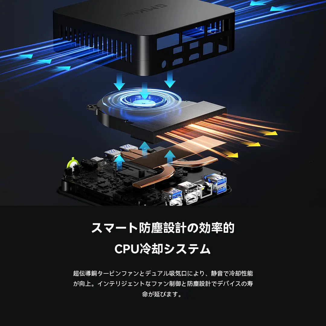 GMKtec NucBox K17 Intel®  Core™ Ultra 5 226V ミニPC GMKtec