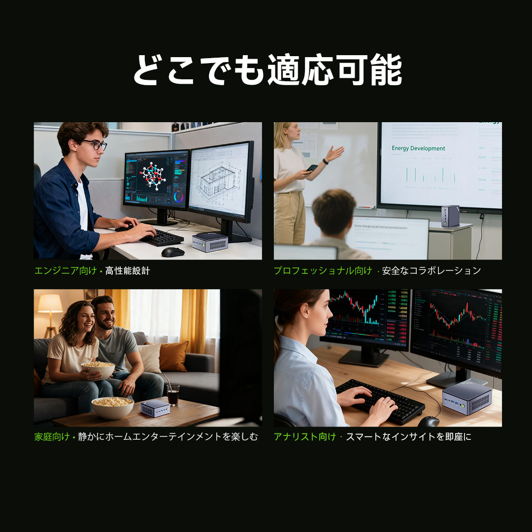 GMKtec M7 Ultra AMD Ryzen™ 7 PRO 6850U ミニPC