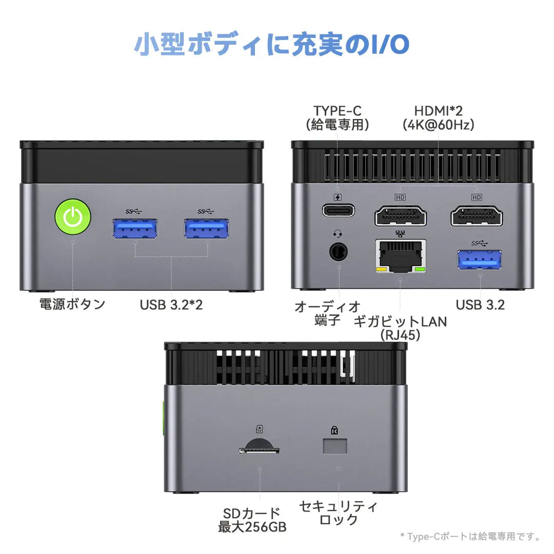 GMKtec G5S NucBox Intel N5095 ミニPC