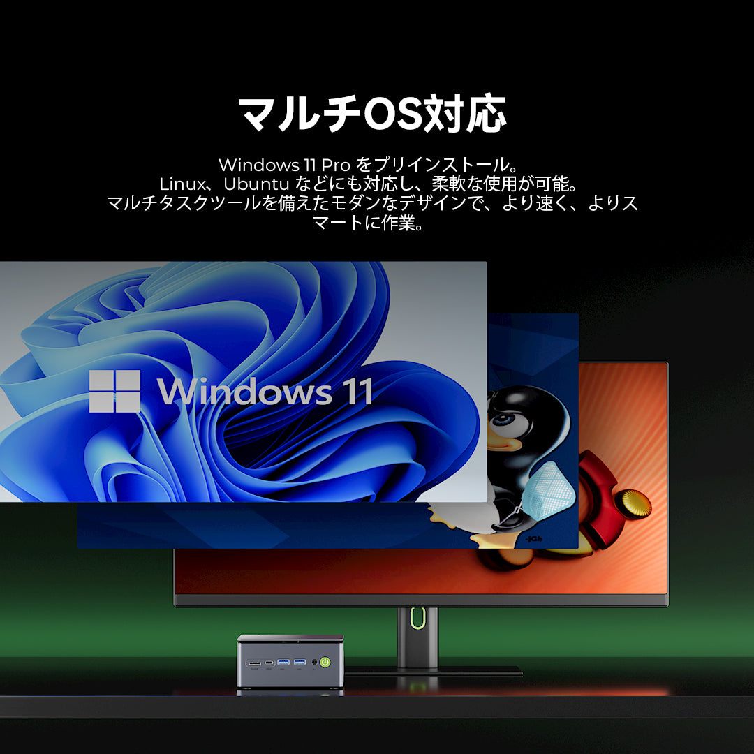 GMKtec M7 Ultra AMD Ryzen™ 7 PRO 6850U ミニPC