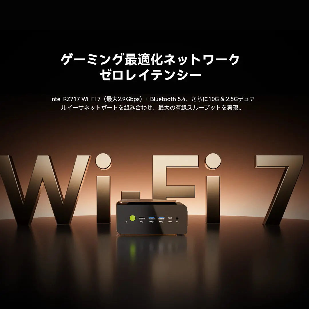 GMKtec EVO-T2 Intel Core Ultra X7 358H / X9 388H AI ミニPC GMKtec
