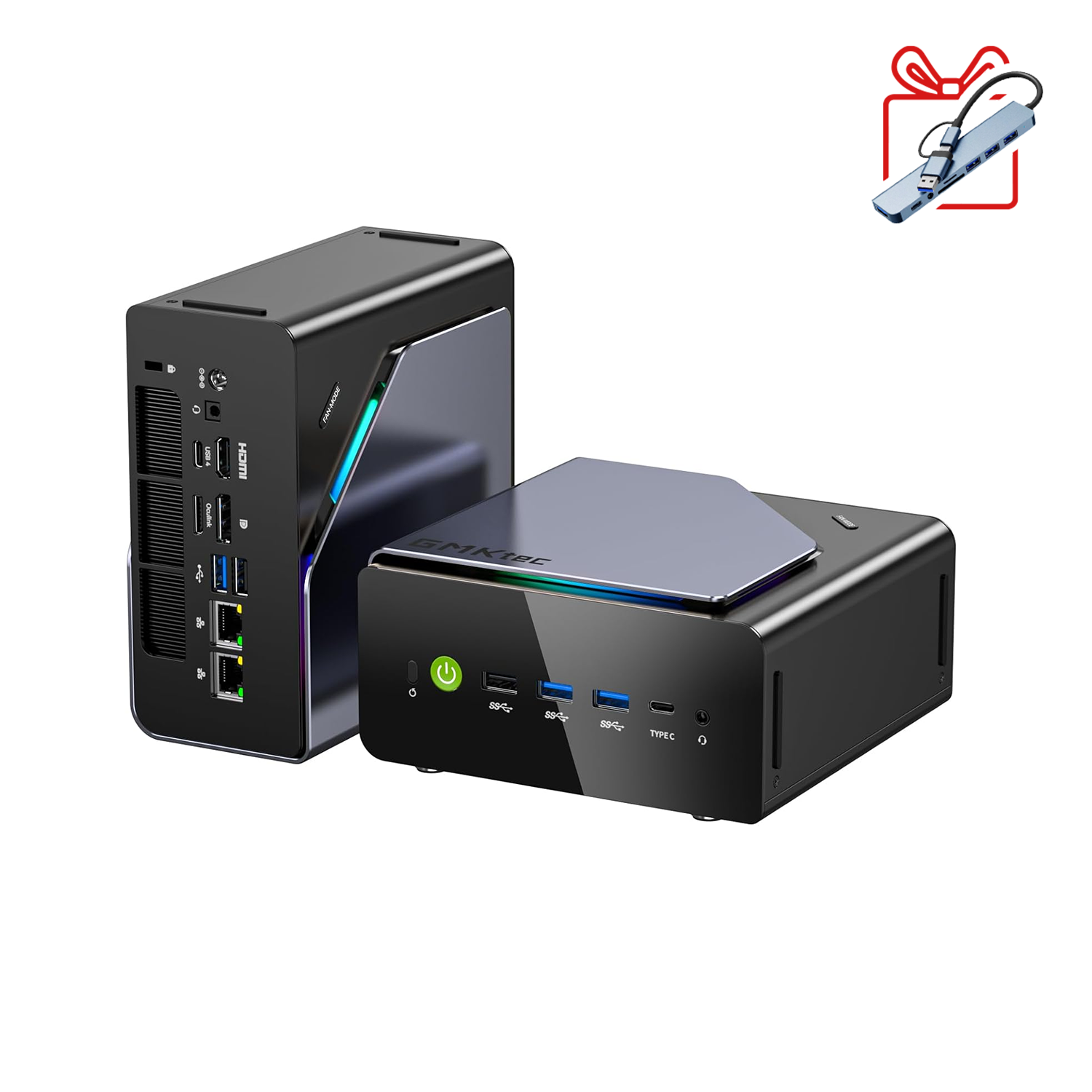 GMKtec K12 AMD Ryzen™ 7 H 255 ミニPC