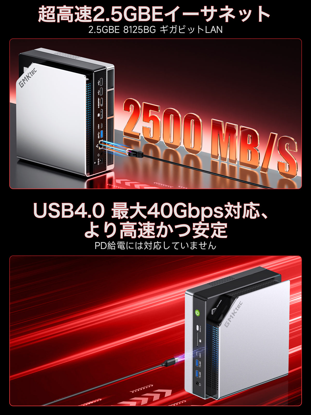 GMKtec EVO-X2 AMD Ryzen™ AI Max+ 395 ミニPC