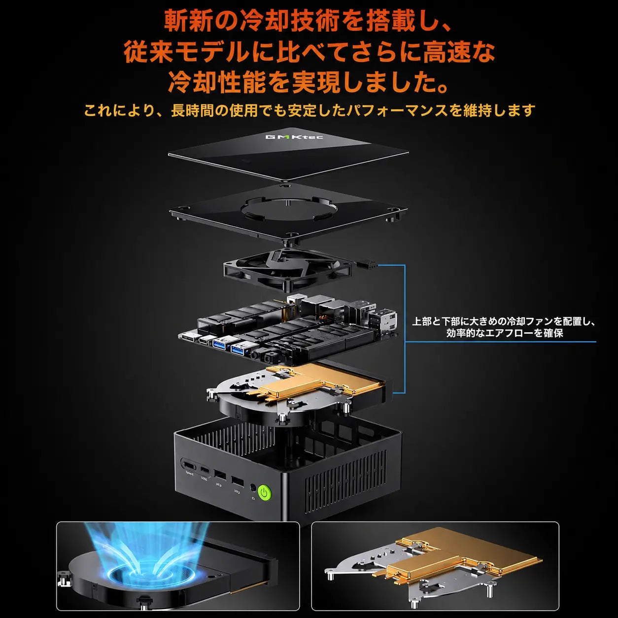 GMKtec K8 Plus AMD Ryzen™ 7 8845HS ミニPC