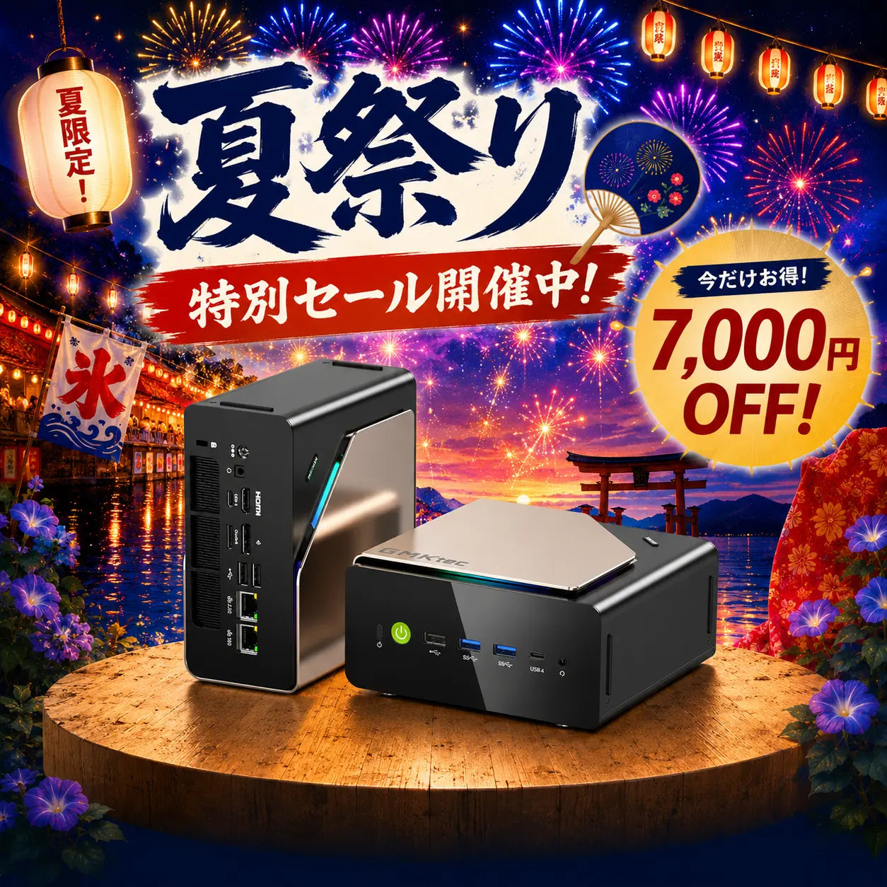 GMKtec EVO-T2 Intel Core Ultra X7 358H / X9 388H AI ミニPC